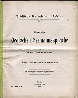 Aus der Seemannssprache. Beilage zum Jahresbericht Ostern 1903 der Städtischen Realschule Görlitz.