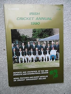 Bild des Verkufers fr Irish Cricket Annual 1990 zum Verkauf von Carvid Books