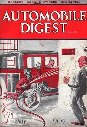 AUTOMOBILE DIGEST FOR DEALERS, GARAGE MEN AND SERVICE MECHANICS