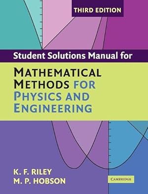 Immagine del venditore per Student Solutions Manual for Mathematical Methods for Physics and Engineering (Paperback) venduto da Grand Eagle Retail