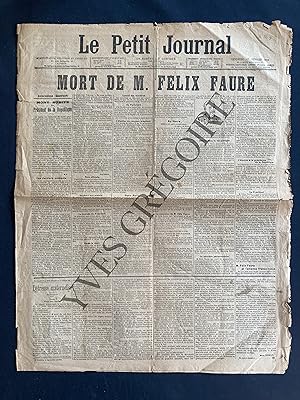 LE PETIT JOURNAL-N°13202-VENDREDI 17 FEVRIER 1899