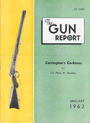 The Gun Report Volume VII No 8 January 1962