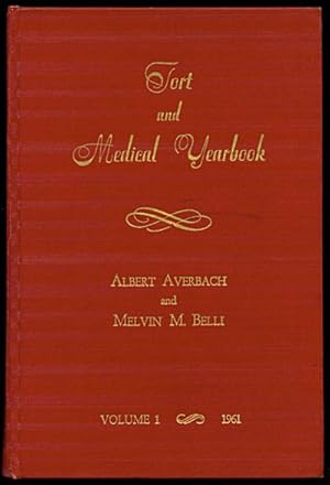 Tort and Medical Yearbook Volume 1