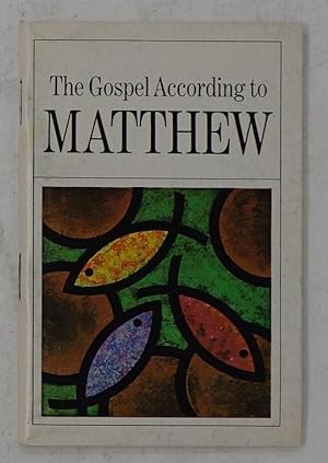 Seller image for The Gospel According to Matthew (Revised Standard Version) for sale by Faith In Print
