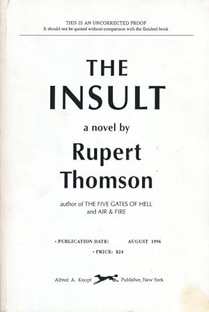 Seller image for The Insult A Novel for sale by Good Books In The Woods