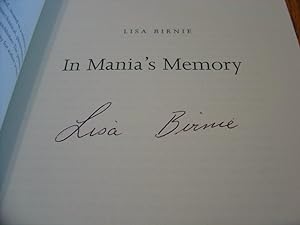 Image du vendeur pour In Mania's Memory; Life's full of Secrets, and every secret has a purpose mis en vente par Eastburn Books