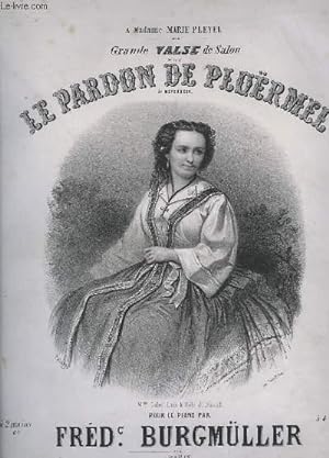 Bild des Verkufers fr GRANDE VALSE DE SALON SUR LE PARDON DE PLORMEL - POUR LE PIANO. zum Verkauf von Le-Livre