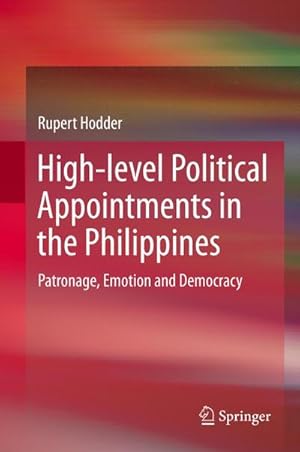 Imagen del vendedor de High-level Political Appointments in the Philippines a la venta por BuchWeltWeit Ludwig Meier e.K.