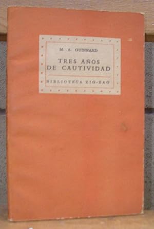 Imagen del vendedor de TRES AOS DE CAUTIVIDAD ENTRE LOS PATAGONES 1856 a la venta por LLIBRES del SENDERI