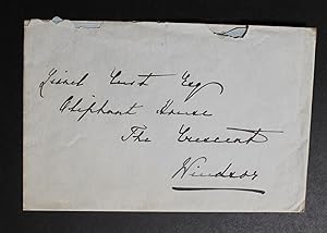 Seller image for Autograph envelope. for sale by Bristow & Garland