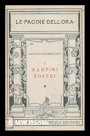 Seller image for I martiri nostri for sale by MW Books