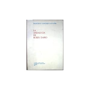 Imagen del vendedor de La Andaluca de Rubn Daro a la venta por Librera Salamb