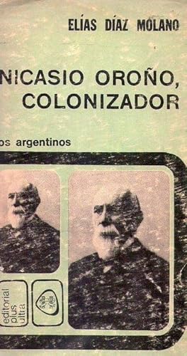 Seller image for NICASIO OROO, COLONIZADOR for sale by Buenos Aires Libros