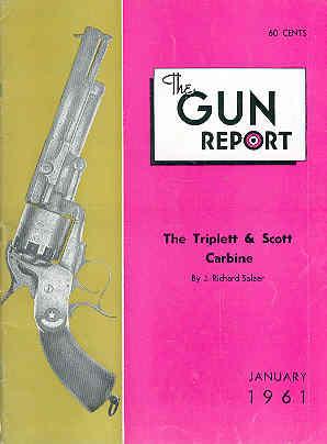 The Gun Report Volume VI No 8 January 1961