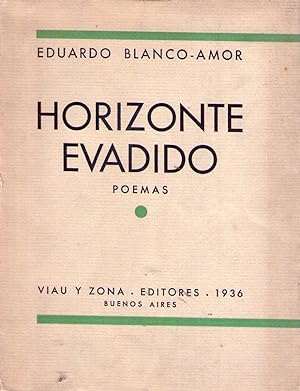 HORIZONTE EVADIDO. Poemas