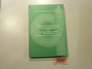 Bild des Verkufers fr Gutachten ber den Modellversuch "Einphasige Lehrerausbildung an der Universitt Oldenburg" und Vorschlge fr die zweiphasige Lehrerausbildung : Erstellt fr d. Niederschs. Landtag. zum Verkauf von Druckwaren Antiquariat