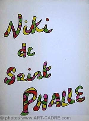 SAINT PHALLE (de) Niki - Niki de Saint Phalle  expo 1985 Casino Knokke