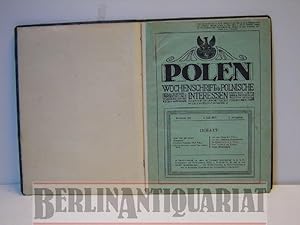 Bild des Verkufers fr Polen. Wochenschrift fr polnische Interessen. zum Verkauf von BerlinAntiquariat, Karl-Heinz Than