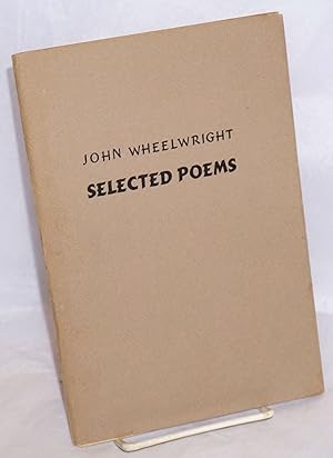 Imagen del vendedor de Selected Poems a la venta por Bolerium Books Inc.