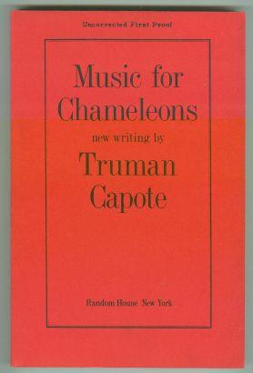 Music for Chameleons, First Edition - AbeBooks Music for Chameleons, First Edition - AbeBooks