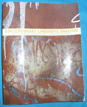 Contemporary Linguistic Analysis. Third Custom Edition for The University of Alberta