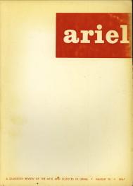 ARIEL. A quaterly review of the arts and sciences in Israel