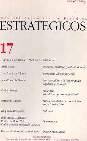 REVISTA ARGENTINA DE ESTUDIOS ESTRATEGICOS - No. 17 - diciembre 1997