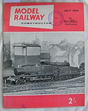 Model Railway Constructor Magazine July 1960