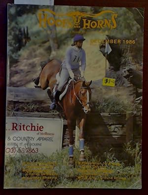 Hoofs and Horns Magazine December 1986