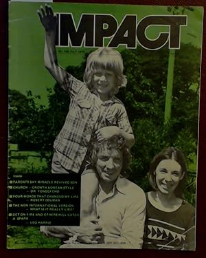 Bild des Verkufers fr Impact Magazine - Christian Revival Crusade No. 426, July 1979 zum Verkauf von Laura Books