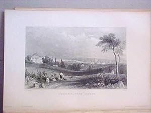 Seller image for Brussels From Lacken, Steel Engraving for sale by Legacy Books II