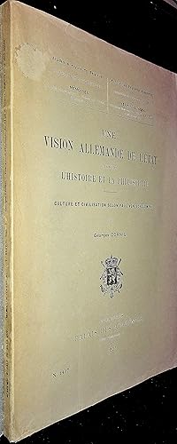 Imagen del vendedor de Une vision allemande de l'Etat  travers l'Histoire et la philosophie. Culture et civilisation selon Paul Von Sokolowski a la venta por Le Chemin des philosophes