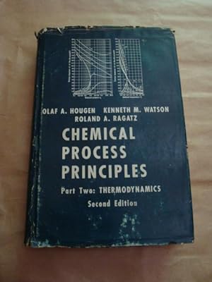 Bild des Verkufers fr Chemical Process Principles. Part II: Thermodynamics zum Verkauf von Llibres Capra