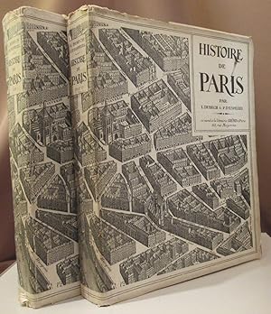 Imagen del vendedor de Histoire de Paris. Tome I + II. (von 5 Teilen). a la venta por Dieter Eckert