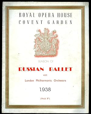 Immagine del venditore per Les Sylphides' Followed by 'Francesca da Rimini' Followed by 'Choreartium': Souvenir Performance Programme at Royal Opera House, Covent Garden, London: Season of Russian Ballet with London Philharmonic Orchestra venduto da Little Stour Books PBFA Member