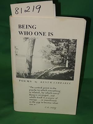 Image du vendeur pour Being Who One Is mis en vente par Princeton Antiques Bookshop