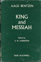 Bild des Verkufers fr King and Messiah. Edited by G.W.Anderson. zum Verkauf von Antiquariat Axel Kurta