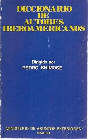 DICCIONARIO DE AUTORES IBEROAMERICANOS