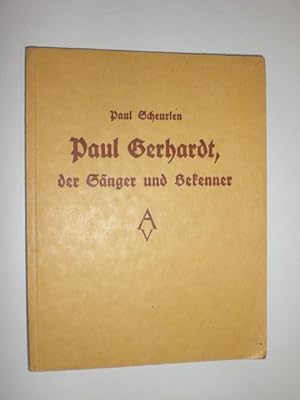 Seller image for Paul Gerhardt, der Snger und Bekenner. for sale by Stefan Kpper