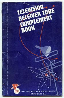 Television Receiver Tube Complement Book.