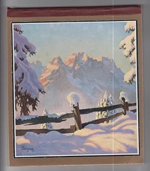 Blodigs Alpen-Kalender 1938. Abreißkalender.