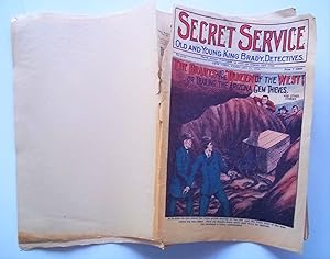Bild des Verkufers fr Secret Service: Old and Young King Brady, Detectives #1151 (February 11, 1921) (Boys' Pulp Magazine) zum Verkauf von Bloomsbury Books