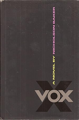 Seller image for Vox for sale by Auldfarran Books, IOBA