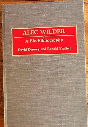 Seller image for Alec Wilder : A Bio-Bibliography (TL) for sale by Between The Boards