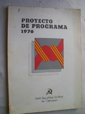 PROYECTO DE PROGRAMA 1976 PSUC