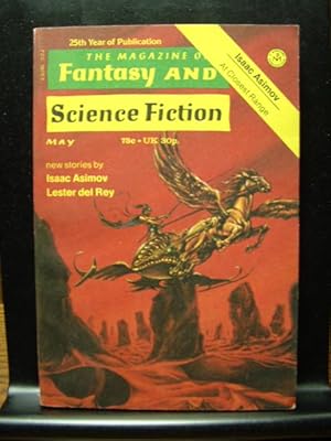 Bild des Verkufers fr FANTASY AND SCIENCE FICTION - May, 1974 zum Verkauf von The Book Abyss