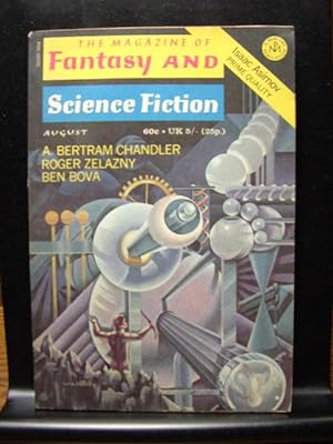 Seller image for FANTASY AND SCIENCE FICTION - Aug, 1971 for sale by The Book Abyss