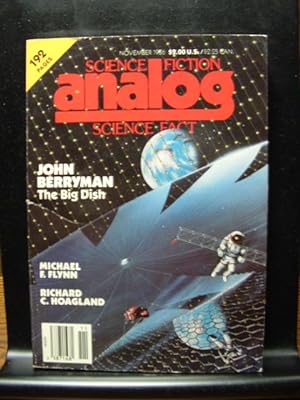 Seller image for ANALOG - Nov, 1986 for sale by The Book Abyss