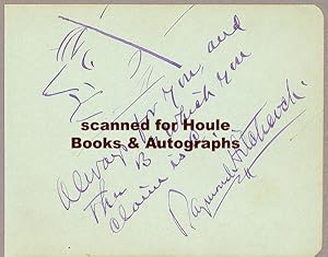 Autograph Quotation Signed