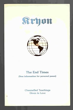Seller image for The End Times (New Information for Personal Peace) Kryon Book I for sale by Riverwash Books (IOBA)